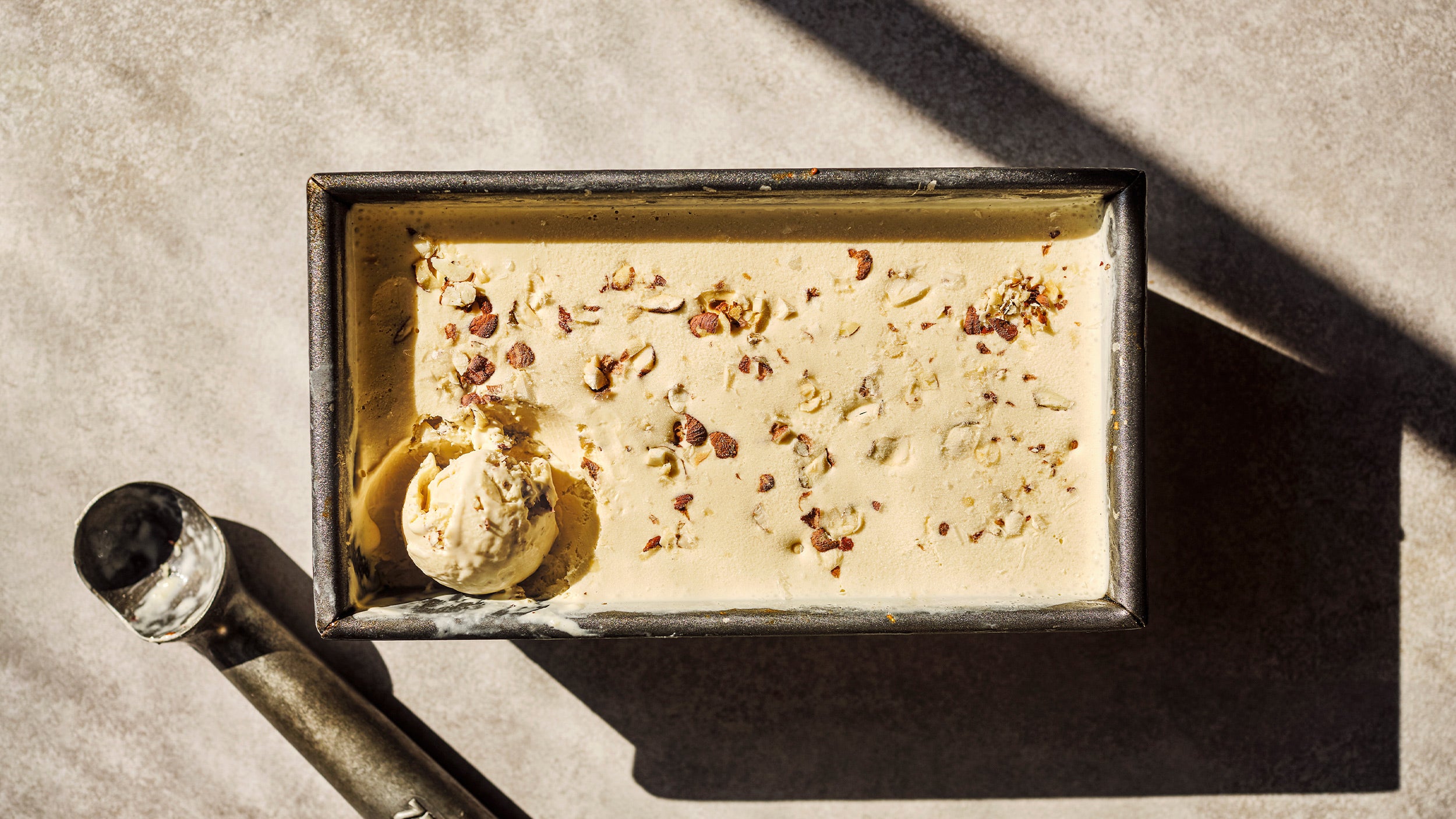 No-Churn Hazelnut Espresso Ice Cream Recipe