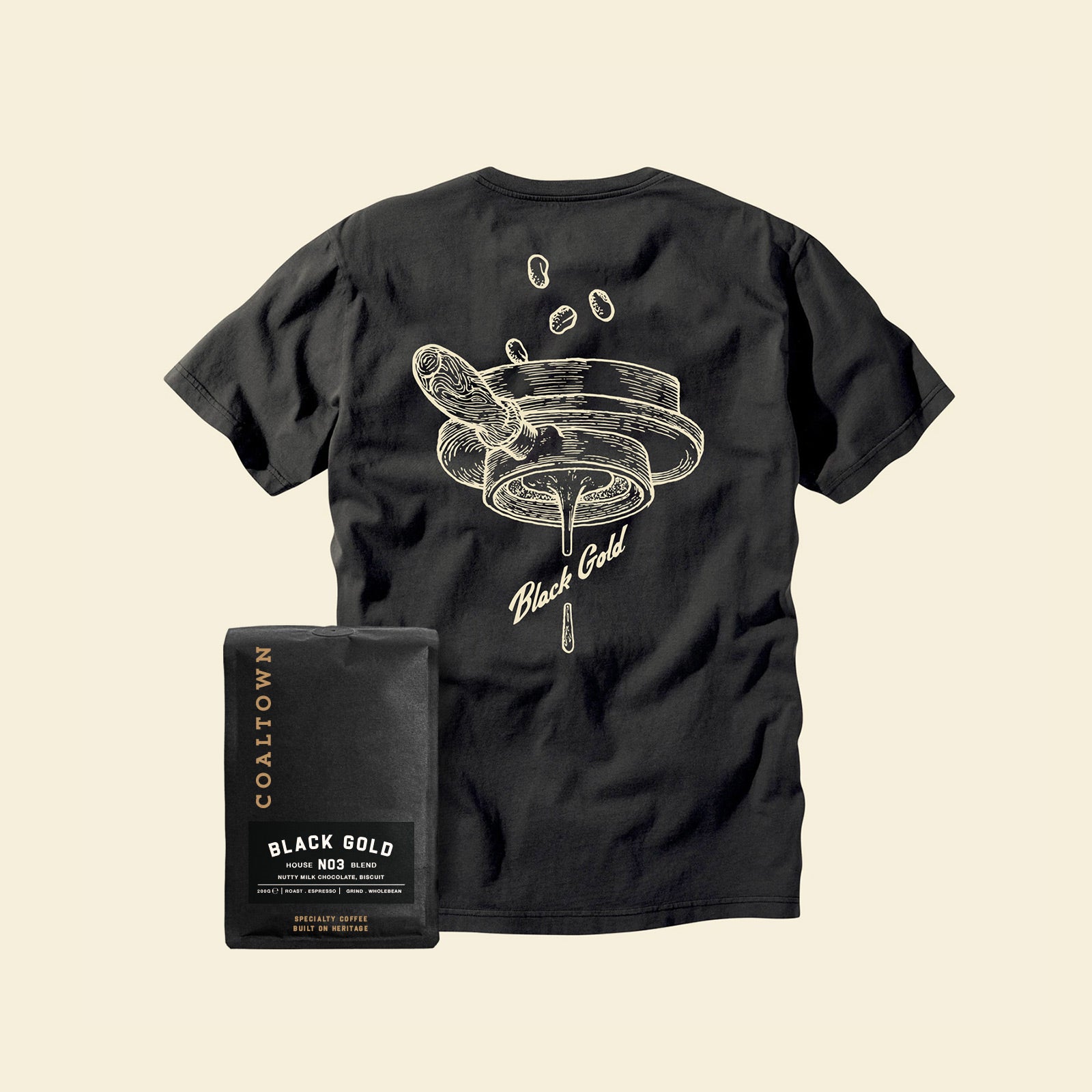 Black Gold Brew & Wear Gift Set