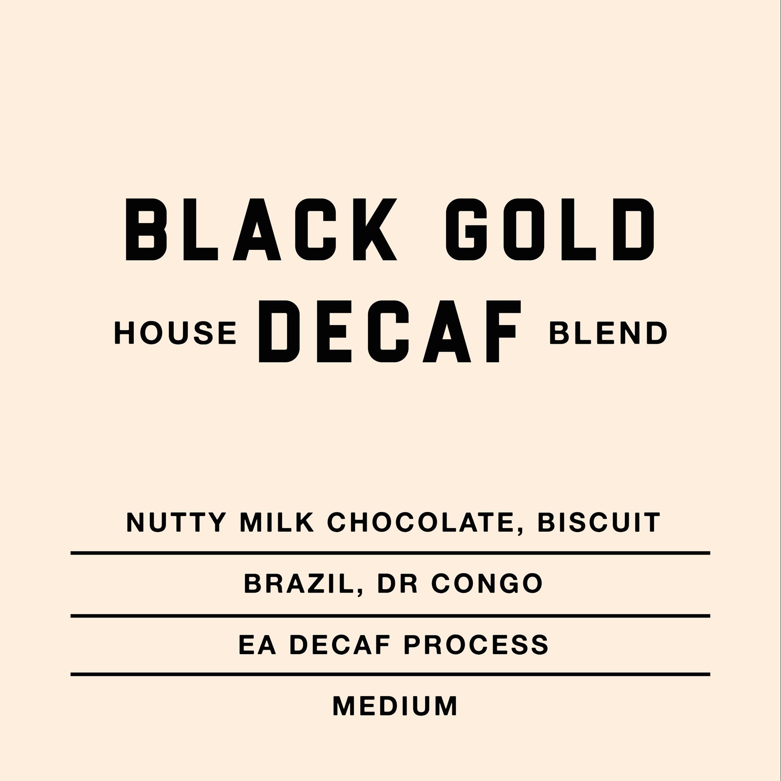 Black Gold Decaf