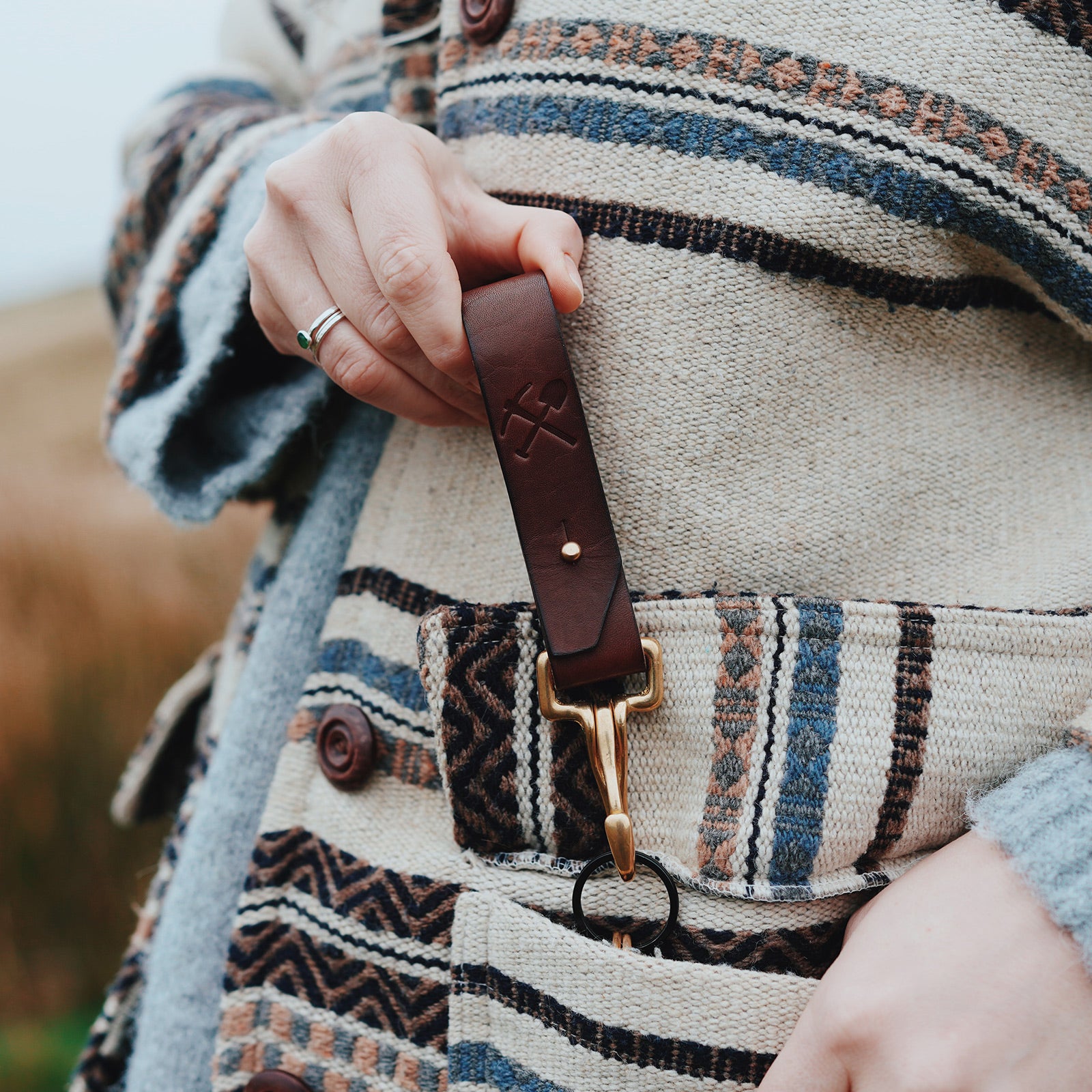 Rural Kind X Coaltown Key Carry - Dark Brown